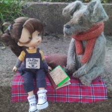 Начало дружбы. Девочка и пёс. Часть 1.