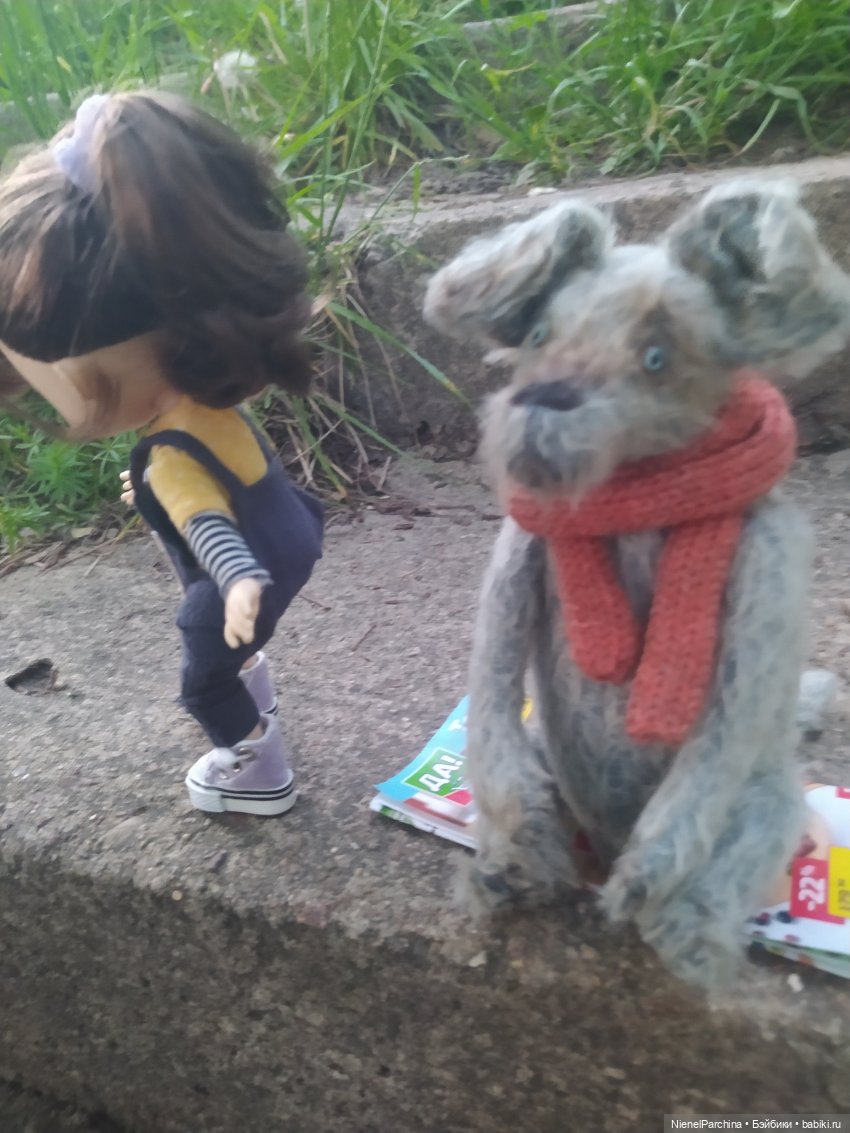 Начало дружбы. Девочка и пёс. Часть 1