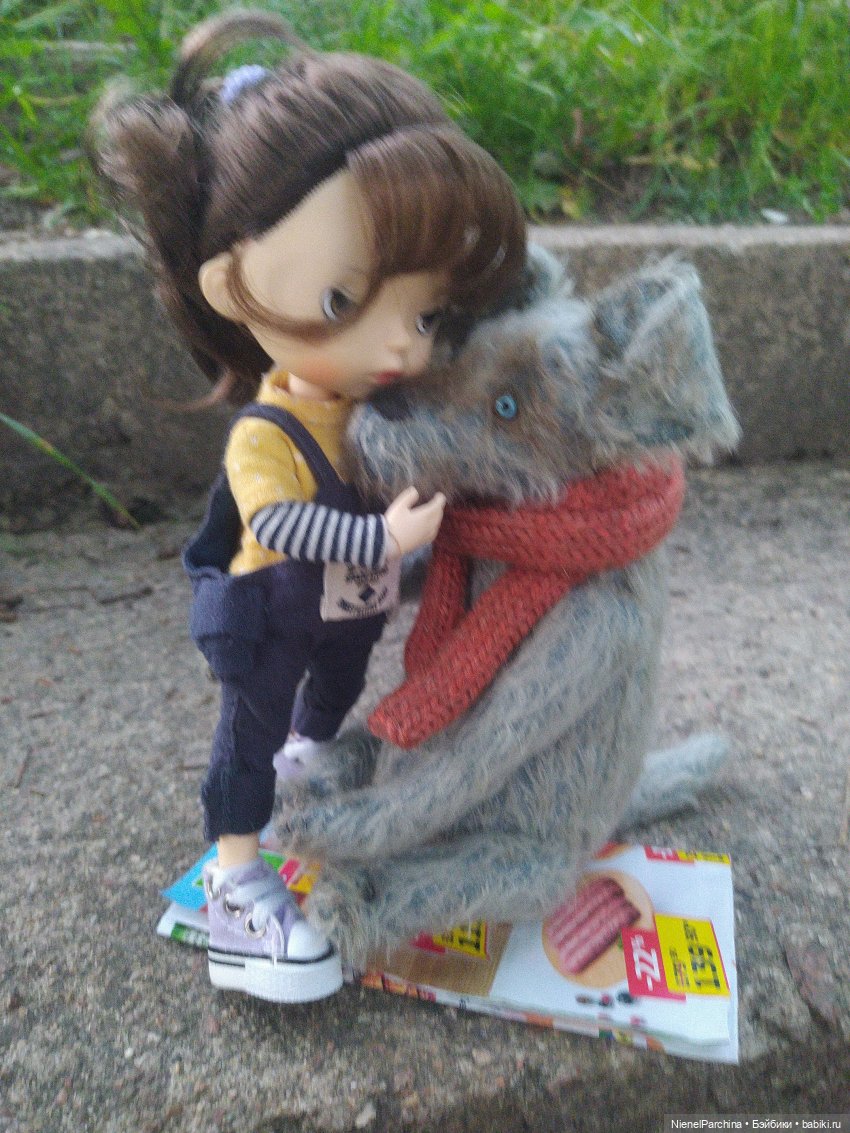 Начало дружбы. Девочка и пёс. Часть 1