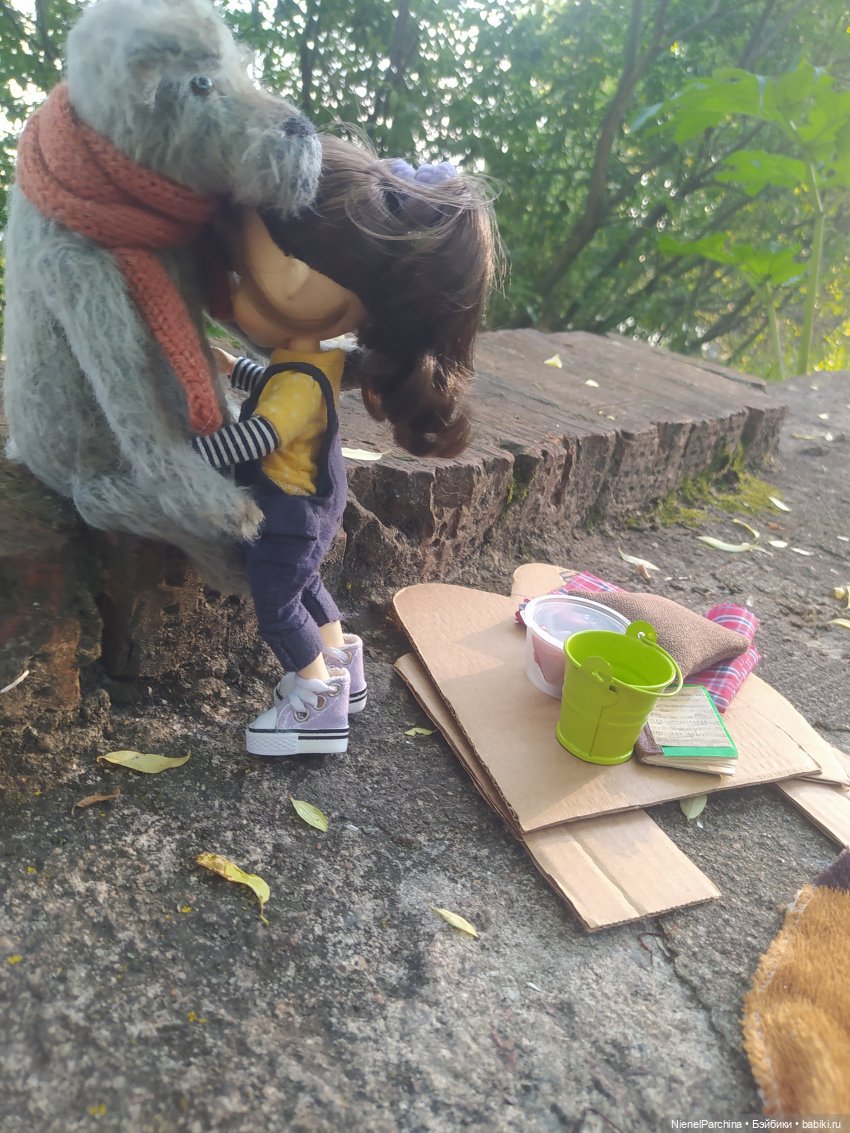 Начало дружбы. Девочка и пёс.часть 2 (фото 2)