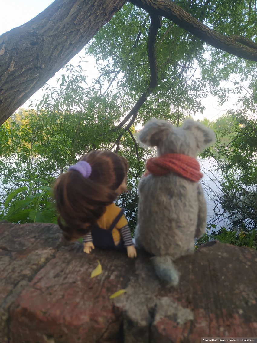 Начало дружбы. Девочка и пёс.часть 2