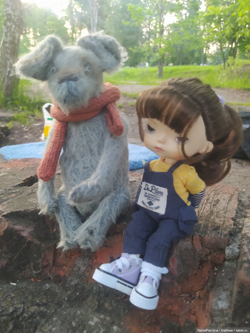 Начало дружбы. Девочка и пёс.часть 2