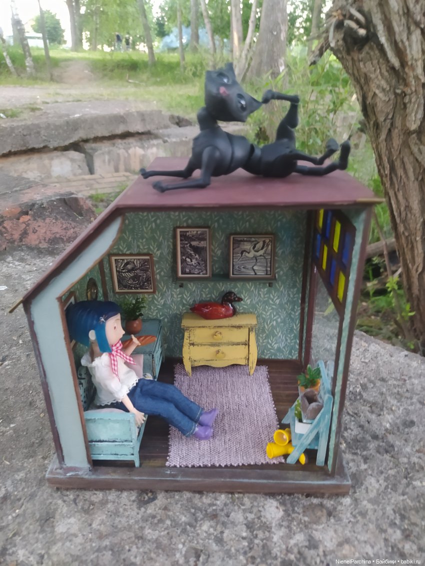 Кот который умеет ходить и тут и Там. Часть 2