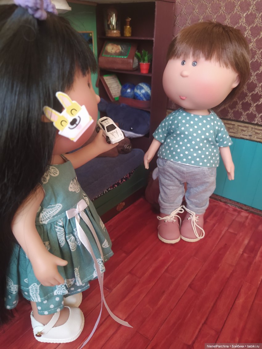 Дождались. Ёсико и друг — Куклы Nines d'Onil (Нинес): Миа (Mia)