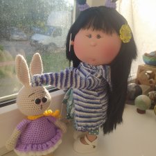 Дождались. Ёсико и друг.