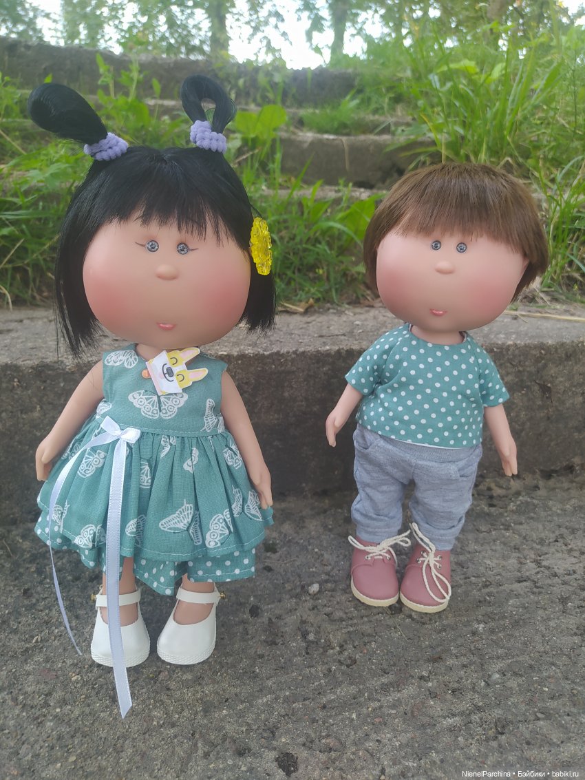 Ёсико показывает Никите пруд