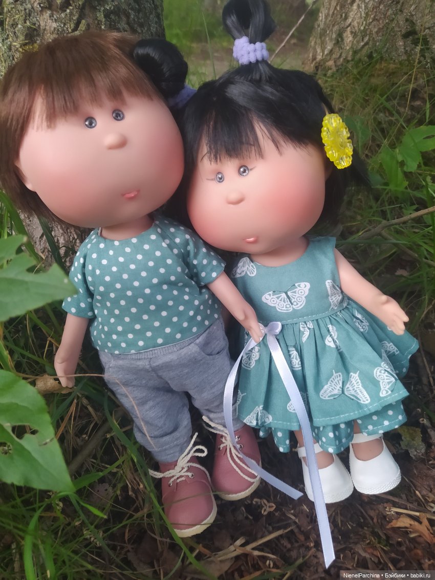 Ёсико показывает Никите пруд