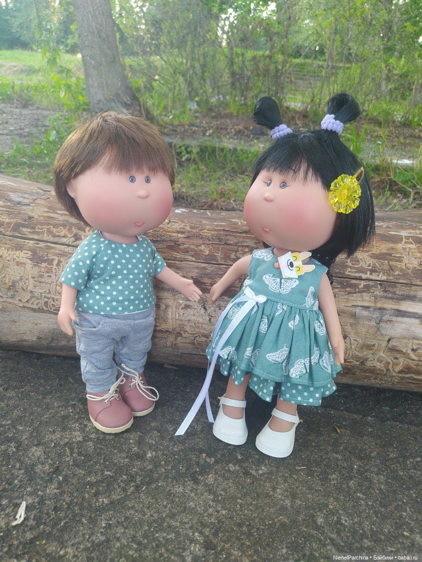 Ёсико показывает Никите пруд (фото 5)