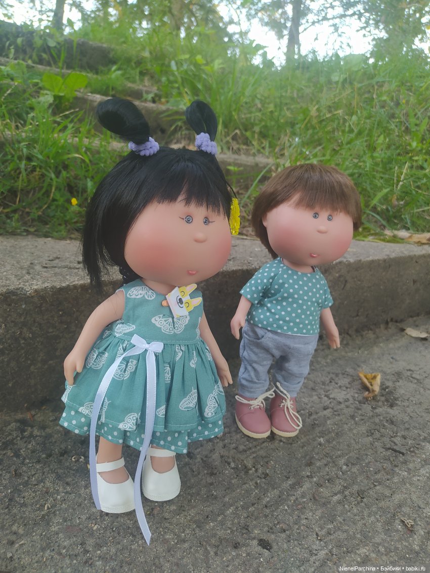 Ёсико показывает Никите пруд (фото 2)