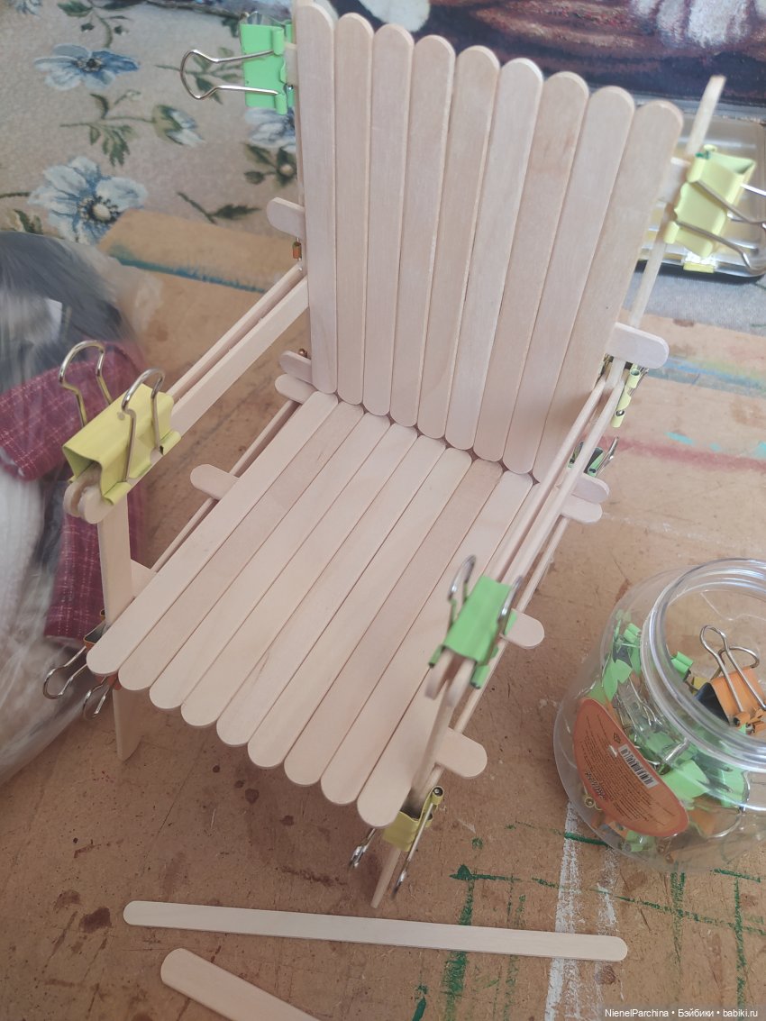 Кресло для кукол 1:6 — Мебель для кукол и домиков: фото