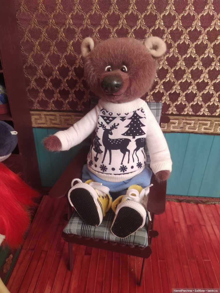 Кресло для кукол 1:6 — Мебель для кукол и домиков: фото