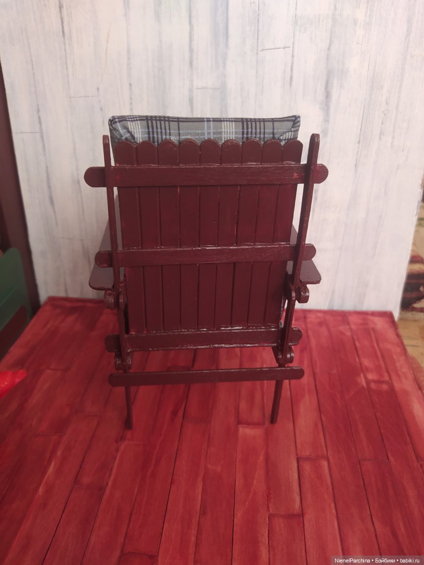 Кресло для кукол 1:6 — Мебель для кукол и домиков: фото (фото 8)