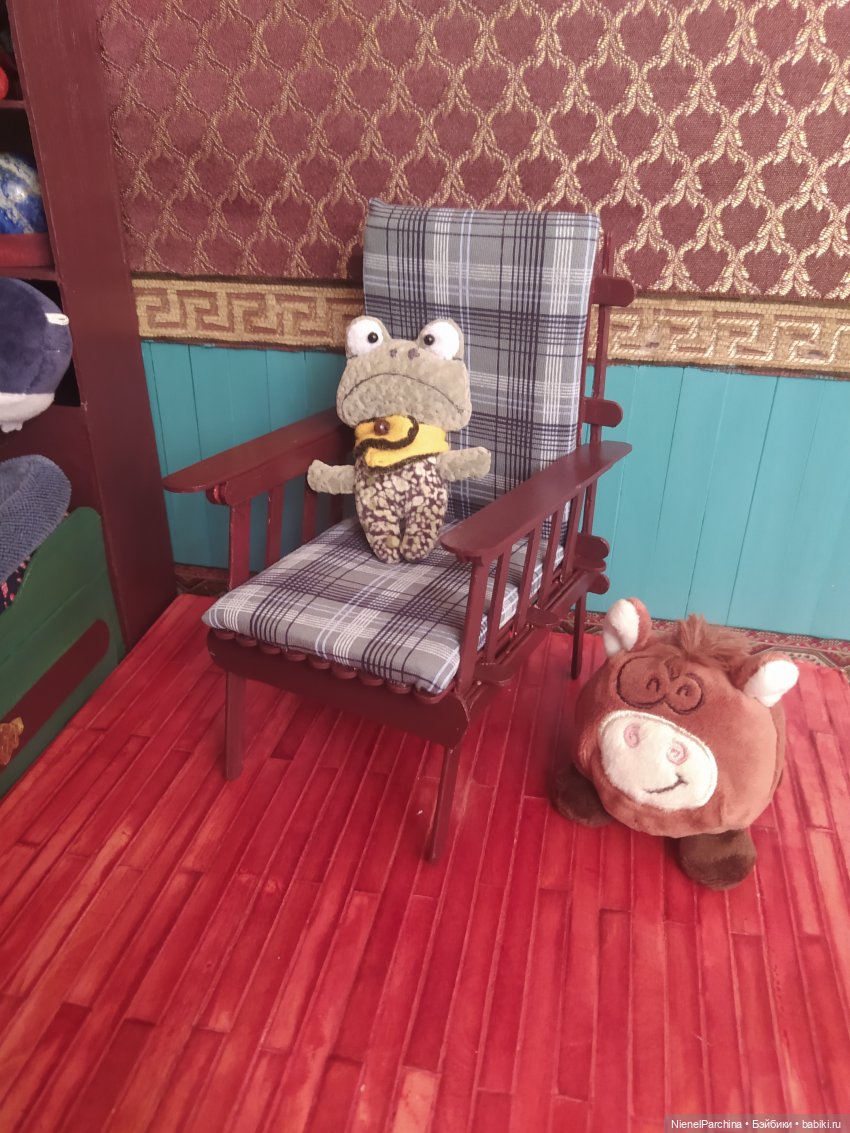 Кресло для кукол 1:6 — Мебель для кукол и домиков: фото (фото 9)