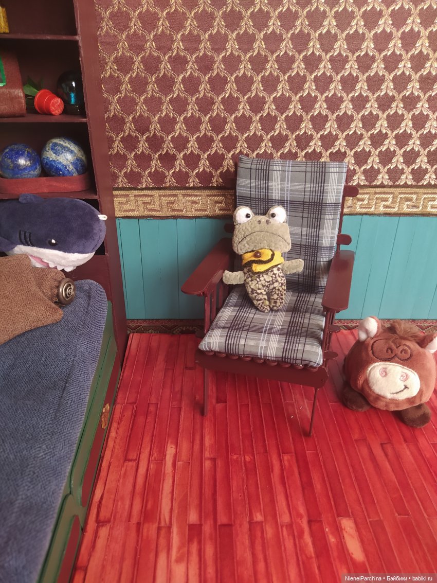 Кресло для кукол 1:6 — Мебель для кукол и домиков: фото (фото 10)