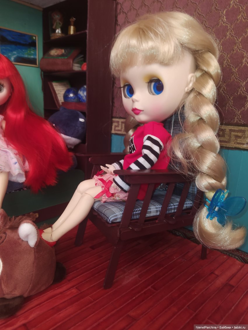 Кресло для кукол 1:6 — Мебель для кукол и домиков: фото