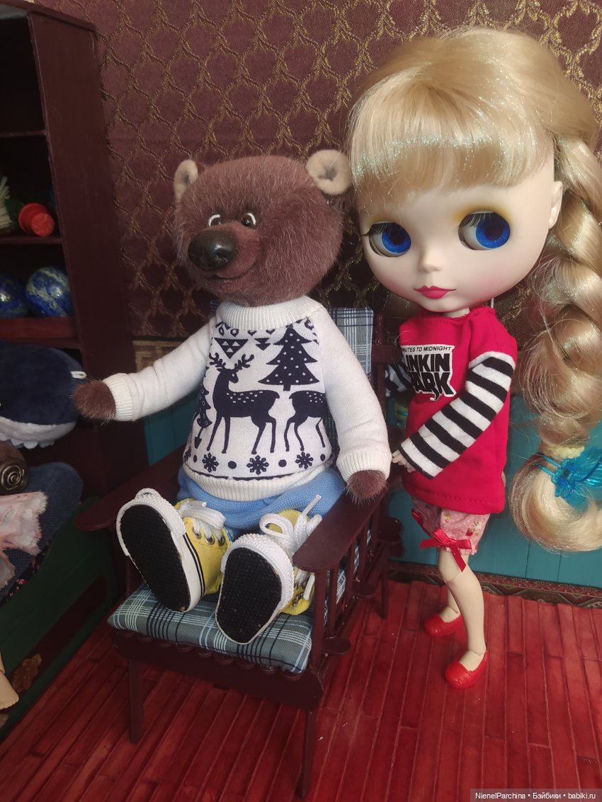 Кресло для кукол 1:6 — Мебель для кукол и домиков: фото