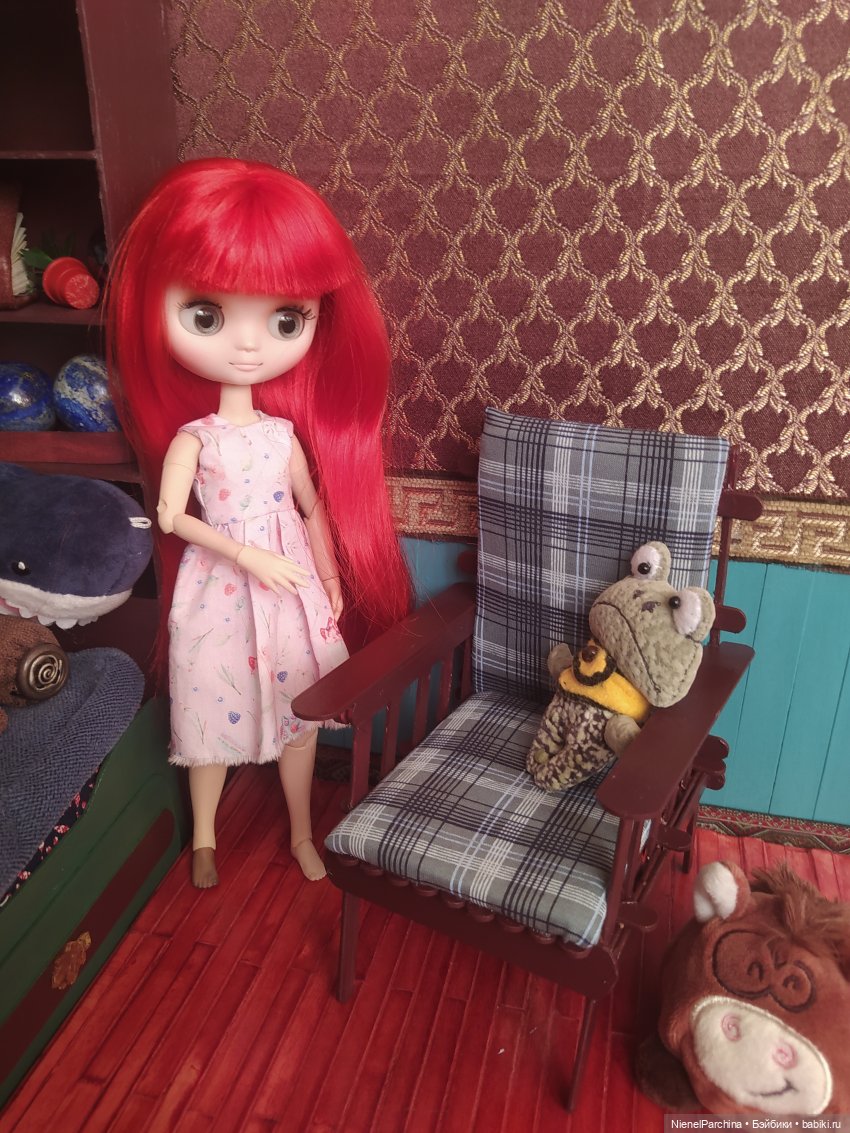 Кресло для кукол 1:6 — Мебель для кукол и домиков: фото