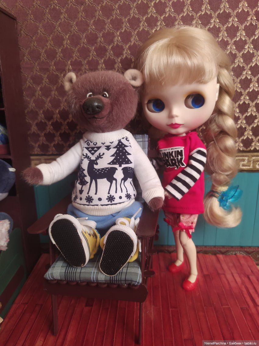 Кресло для кукол 1:6 — Мебель для кукол и домиков: фото