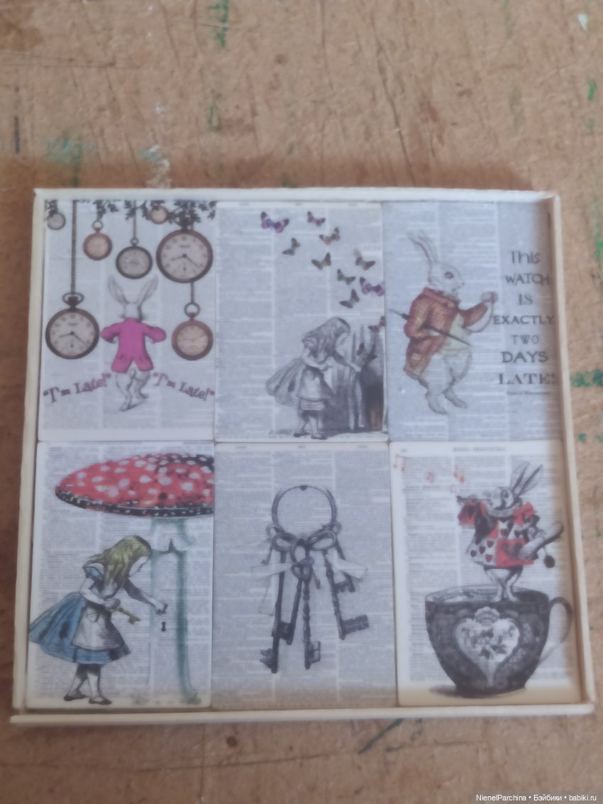 Ещё один фон+коллажи — Кукольная миниатюра своими руками: еда (фото 2)