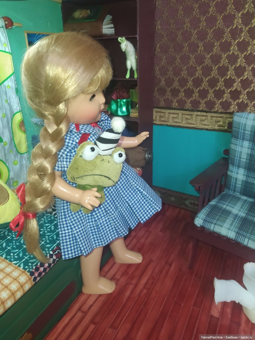 Приехала малышка Патрисия Кин