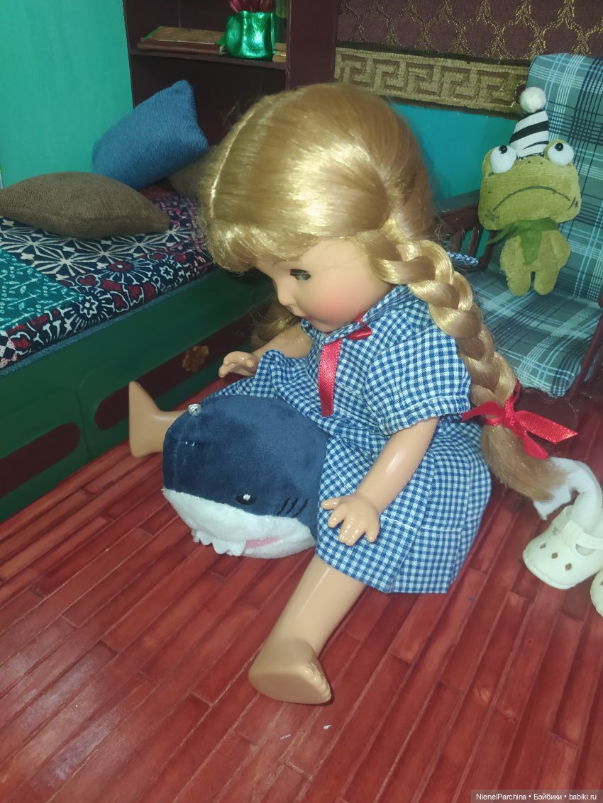 Приехала малышка Патрисия Кин