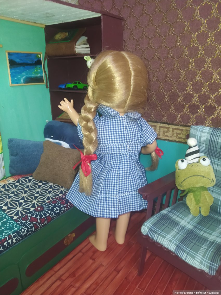 Приехала малышка Патрисия Кин