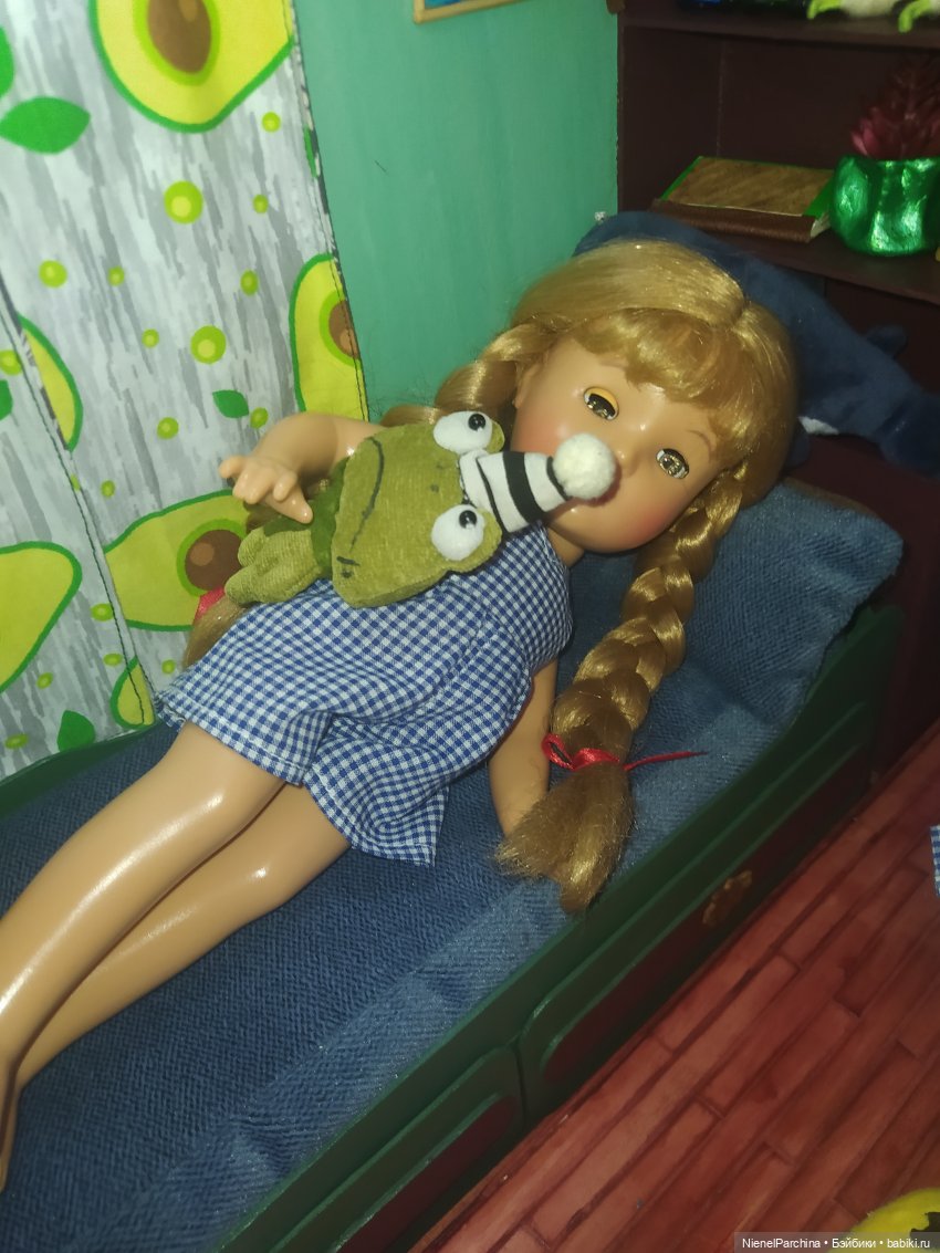 Приехала малышка Патрисия Кин