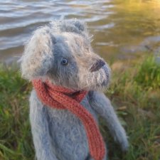 Утренняя прогулка с Джеком.