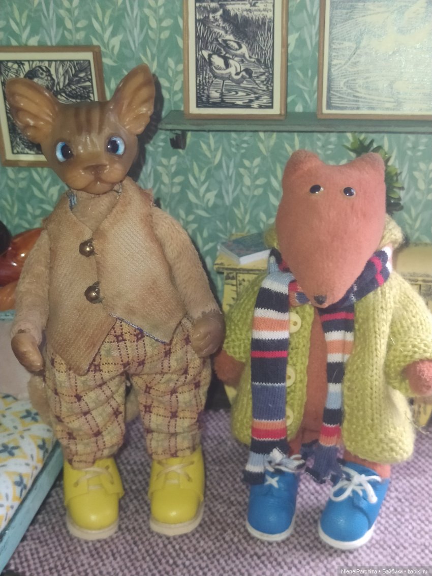 Кот по имени Дерек — Домашние фото авторских игрушек: Тедди