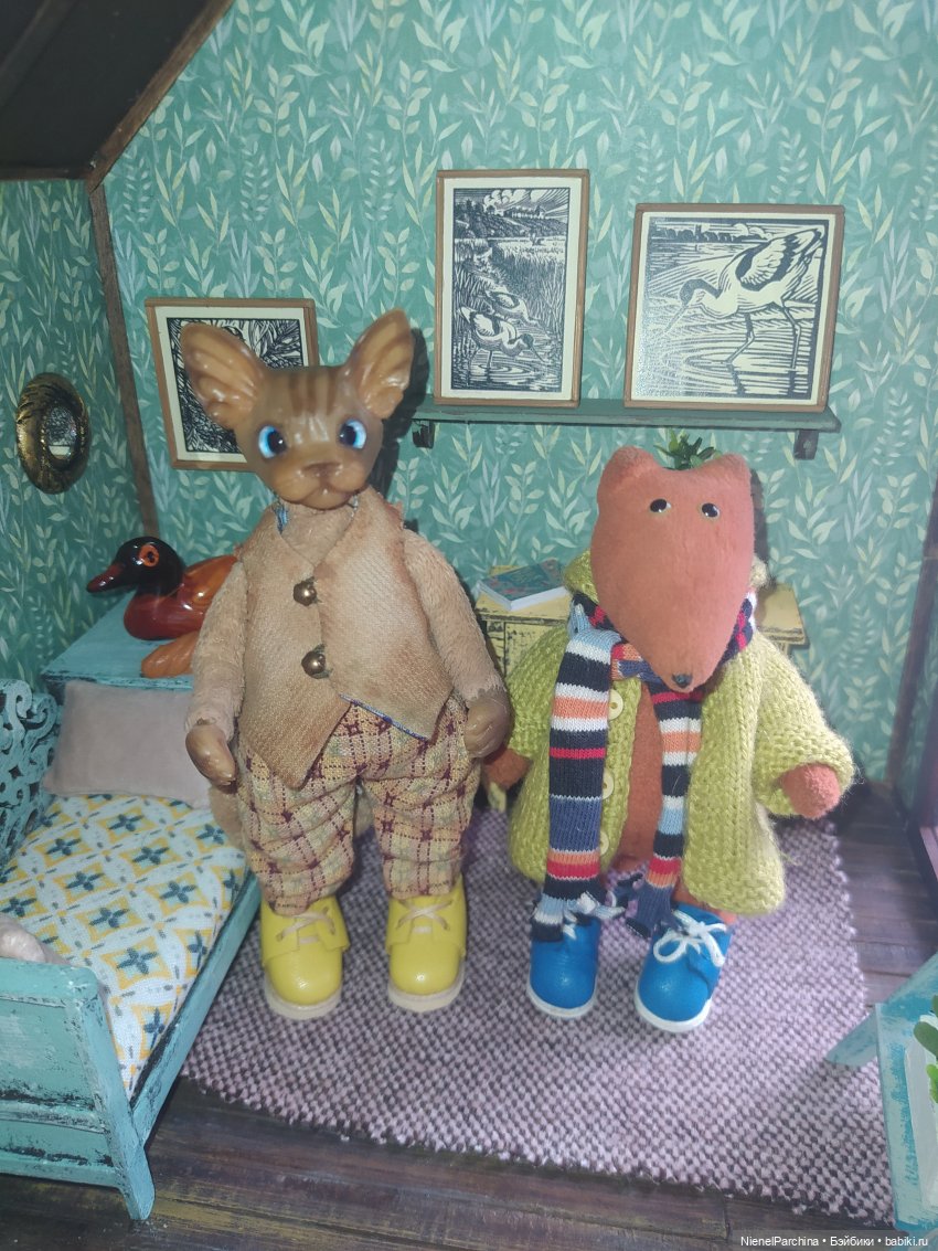 Кот по имени Дерек — Домашние фото авторских игрушек: Тедди