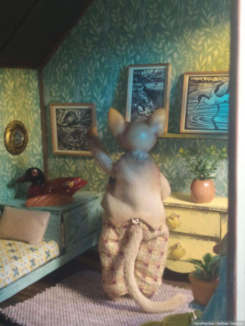 Кот по имени Дерек — Домашние фото авторских игрушек: Тедди