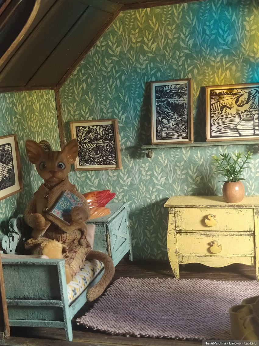 Кот по имени Дерек — Домашние фото авторских игрушек: Тедди