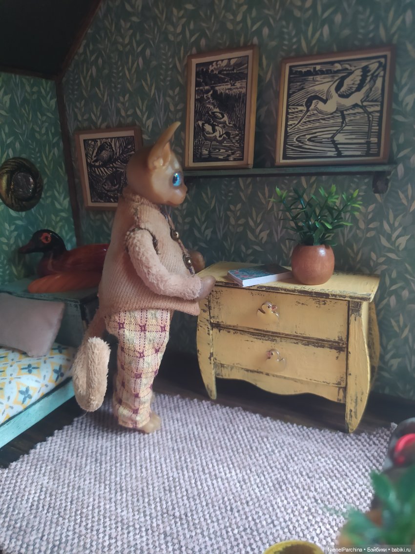 Кот по имени Дерек — Домашние фото авторских игрушек: Тедди (фото 10)