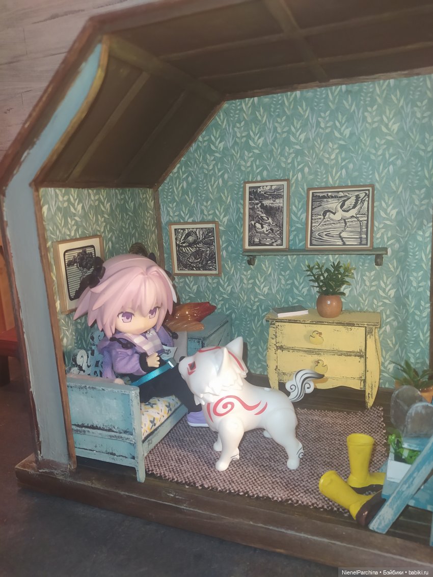 Скамейка для малявок | Бэйбики Скамейка для малявок — Мебель для кукол и домиков: фото