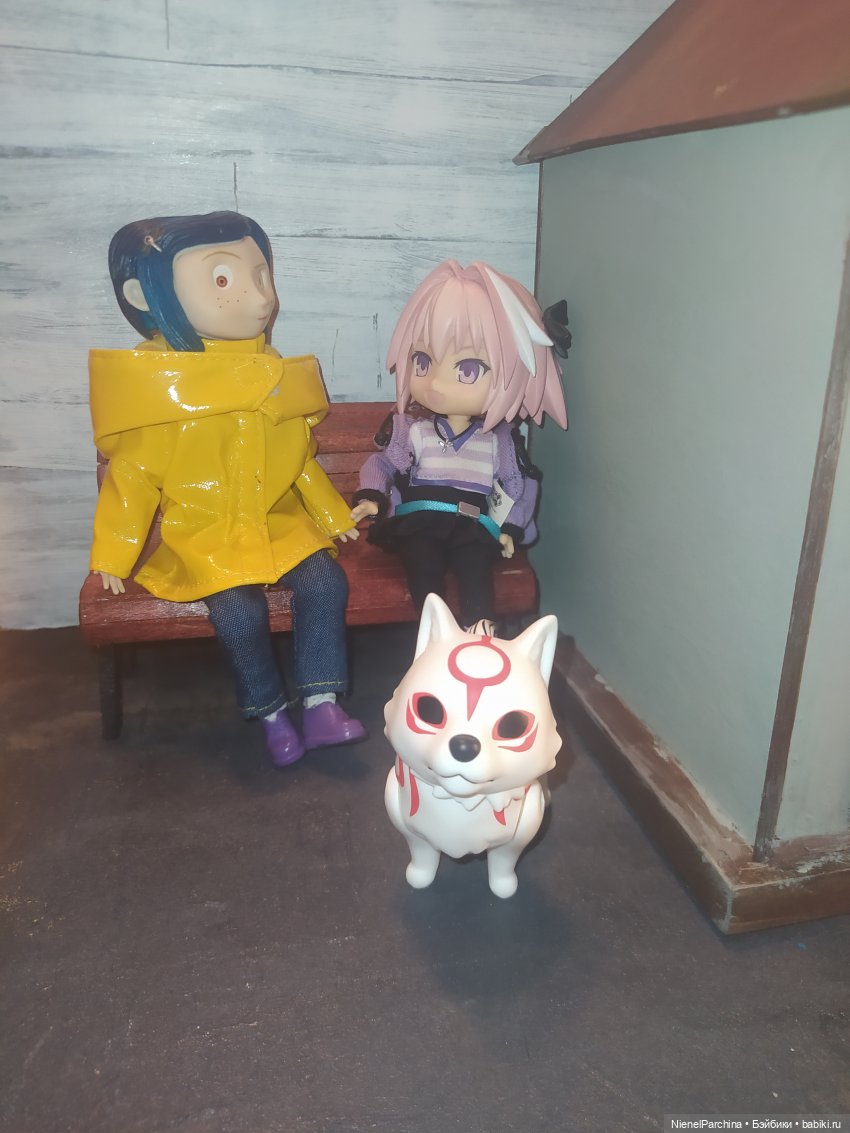 Скамейка для малявок | Бэйбики Скамейка для малявок — Мебель для кукол и домиков: фото