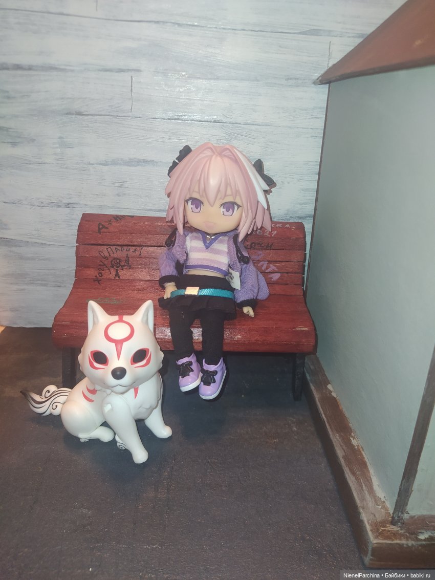 Скамейка для малявок | Бэйбики Скамейка для малявок — Мебель для кукол и домиков: фото (фото 5)