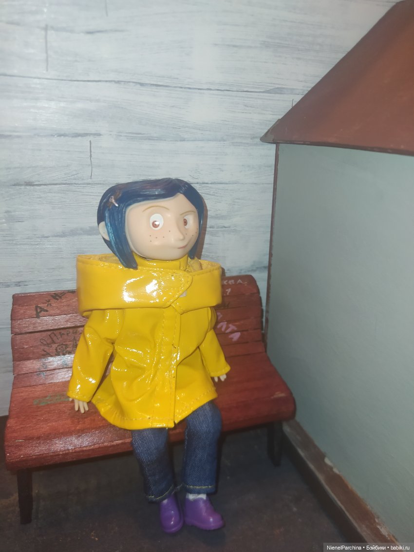 Скамейка для малявок | Бэйбики Скамейка для малявок — Мебель для кукол и домиков: фото