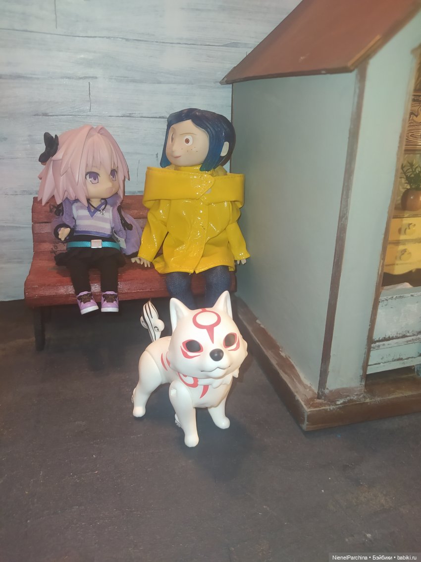 Скамейка для малявок | Бэйбики Скамейка для малявок — Мебель для кукол и домиков: фото