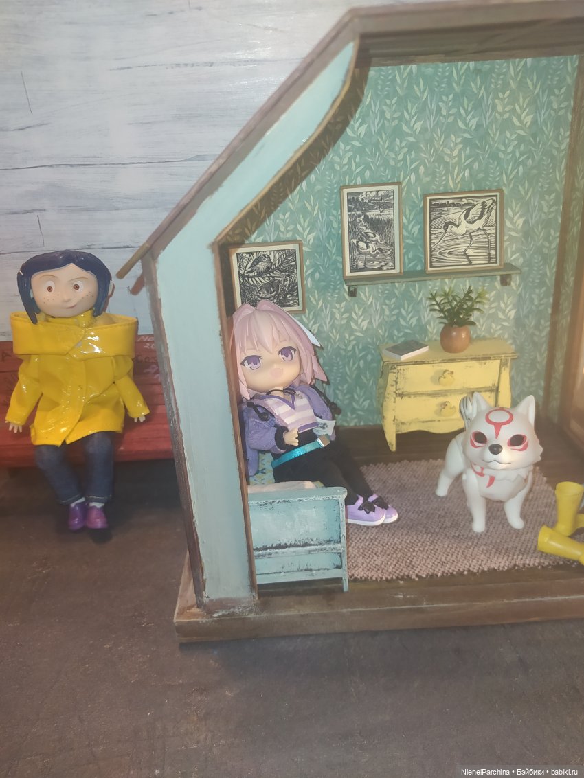 Скамейка для малявок | Бэйбики Скамейка для малявок — Мебель для кукол и домиков: фото