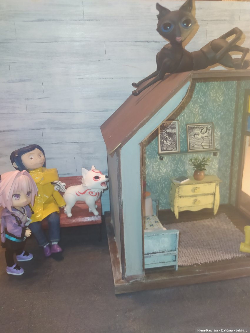 Скамейка для малявок | Бэйбики Скамейка для малявок — Мебель для кукол и домиков: фото