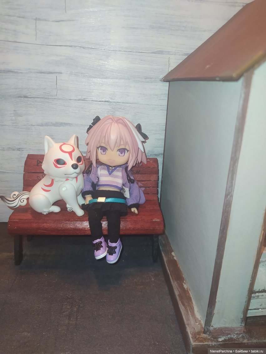 Скамейка для малявок | Бэйбики Скамейка для малявок — Мебель для кукол и домиков: фото (фото 6)