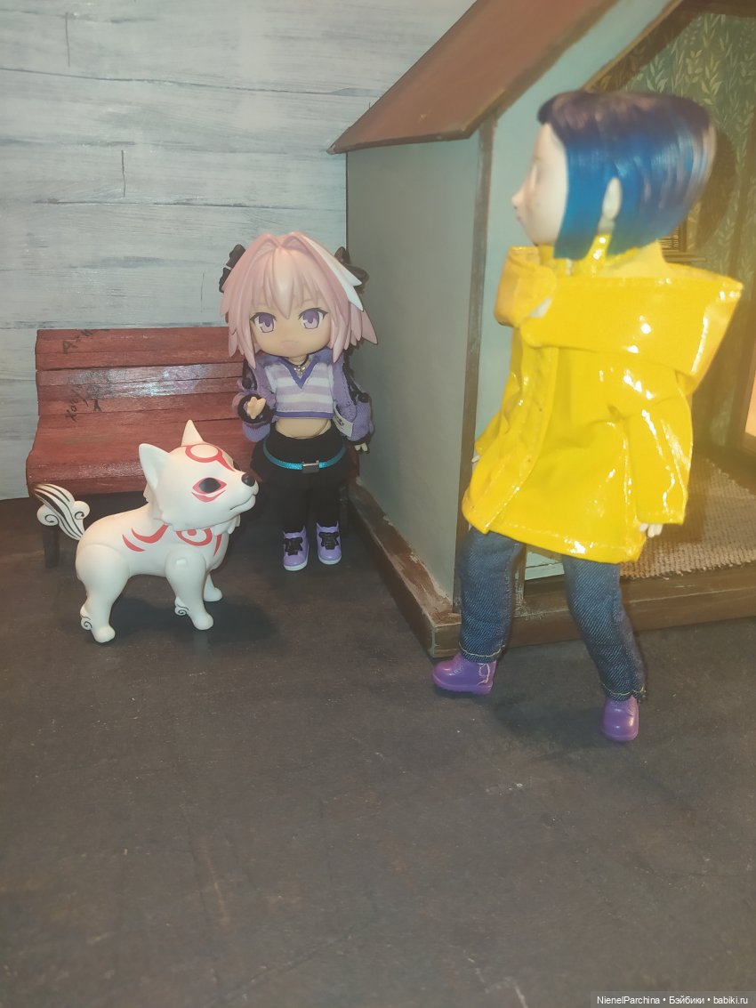 Скамейка для малявок | Бэйбики Скамейка для малявок — Мебель для кукол и домиков: фото