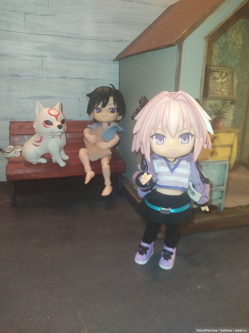 Скамейка для малявок | Бэйбики Скамейка для малявок — Мебель для кукол и домиков: фото (фото 8)