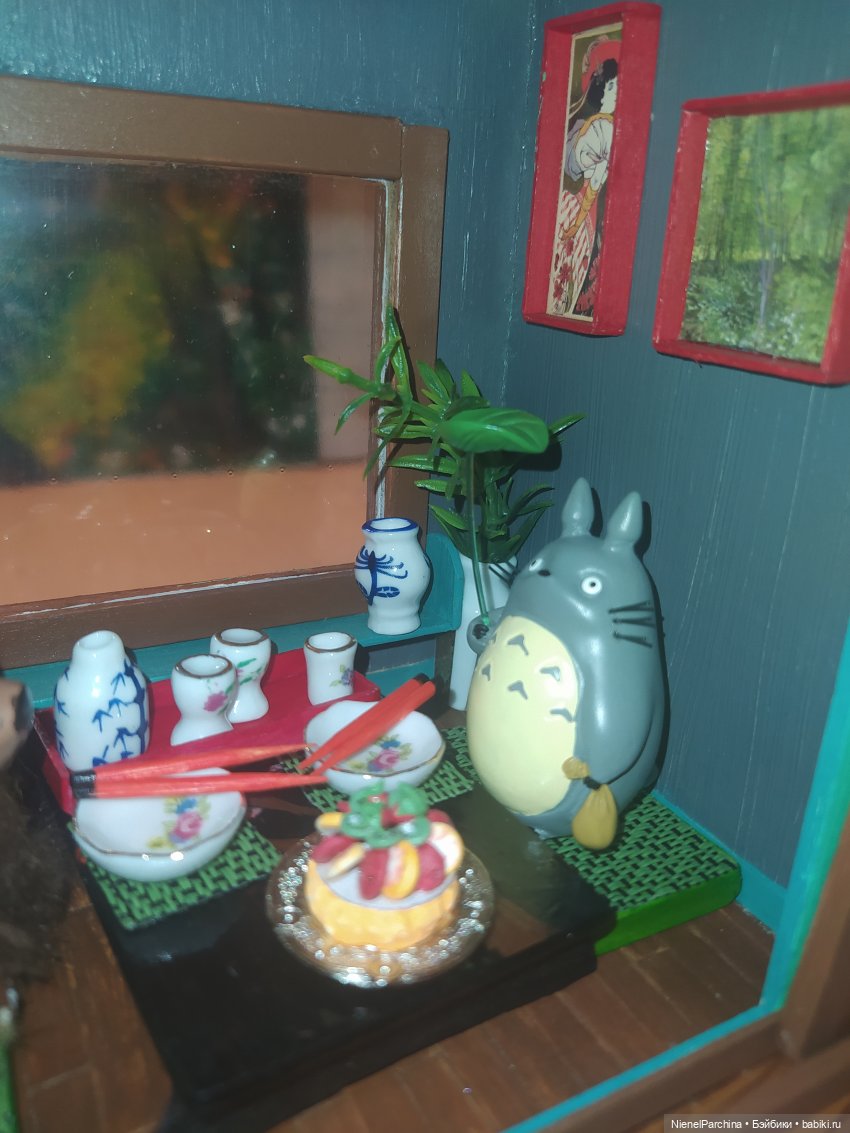 Чайный дом Сакура — Румбоксы и кукольные интерьеры: фото