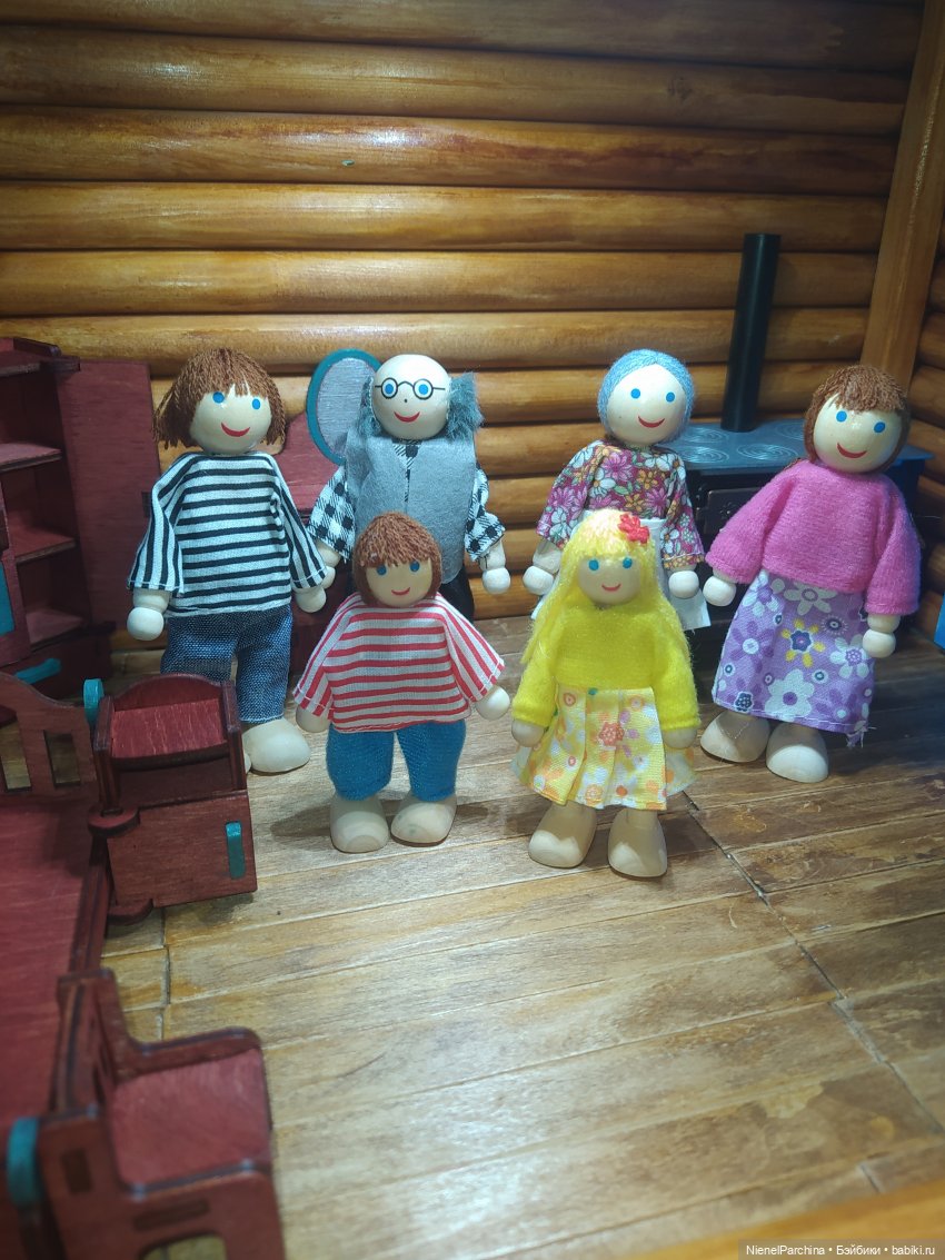 Кукольная семья — Интересные игрушки и фигурки (разное): редкие