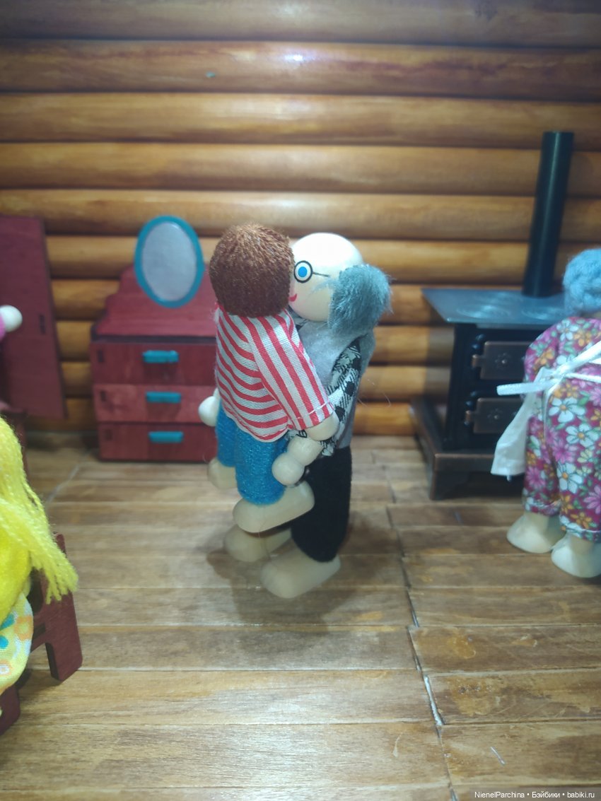 Кукольная семья — Интересные игрушки и фигурки (разное): редкие