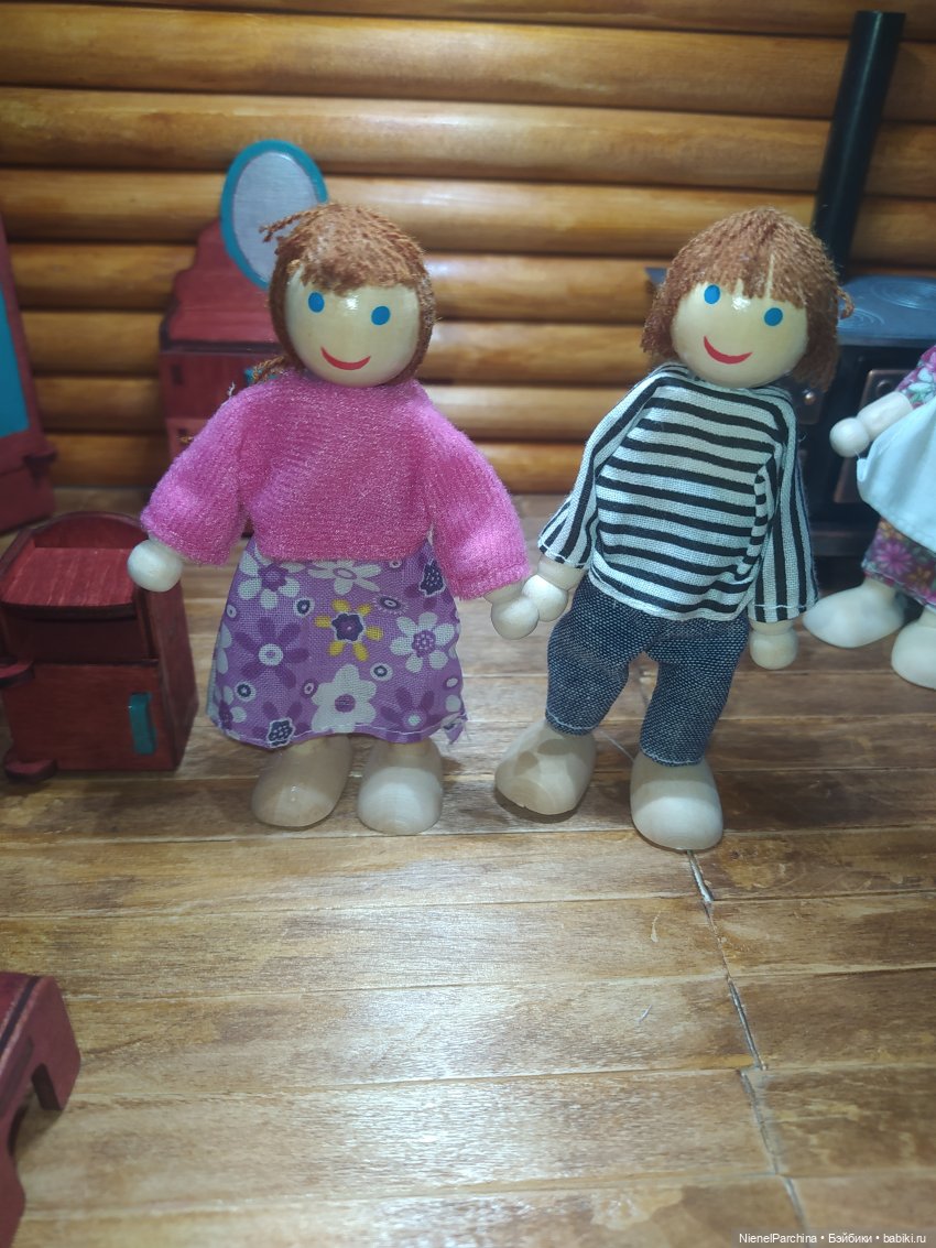 Кукольная семья — Интересные игрушки и фигурки (разное): редкие (фото 6)