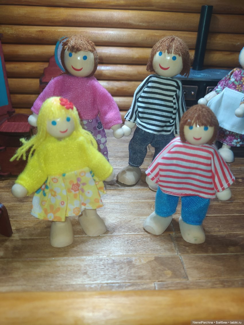 Кукольная семья — Интересные игрушки и фигурки (разное): редкие (фото 8)
