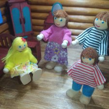 Кукольная семья.