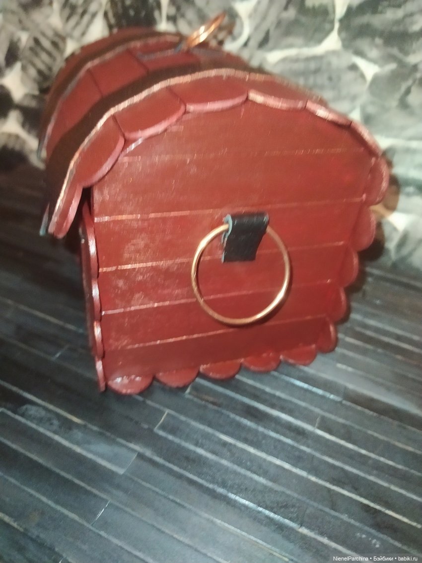 Сундук для Хагрида — Мебель для кукол и домиков: фото